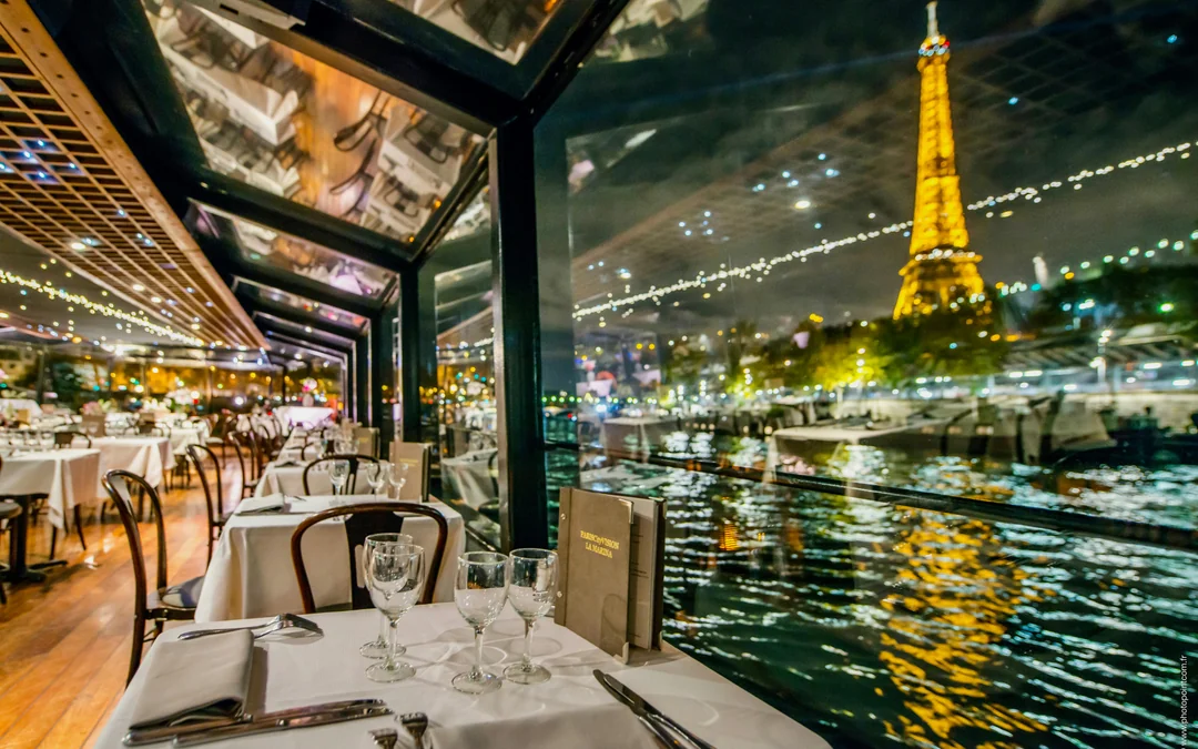La Marina Seine River Dinner Cruise with French Menu Image 5