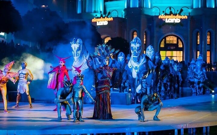 Land of Legends Night Show with Round Transfer from Side Image 10