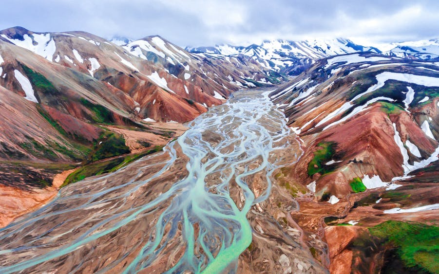 Landmannalaugar Highlands 4x4 Minibus Tour with Hot Spring Bath Image 4