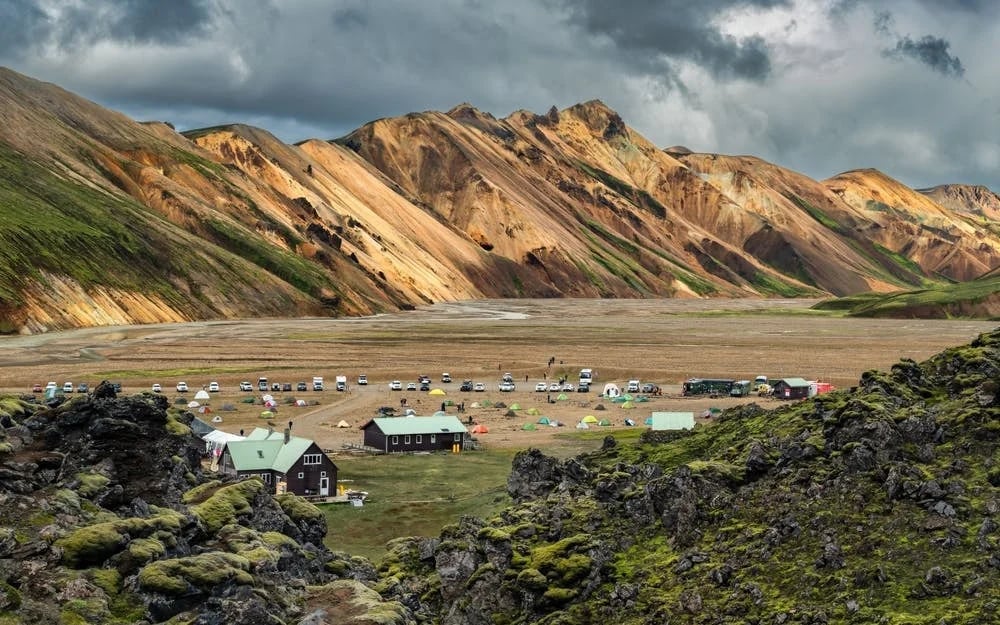 Landmannalaugar Highlands 4x4 Minibus Tour with Hot Spring Bath Image 6