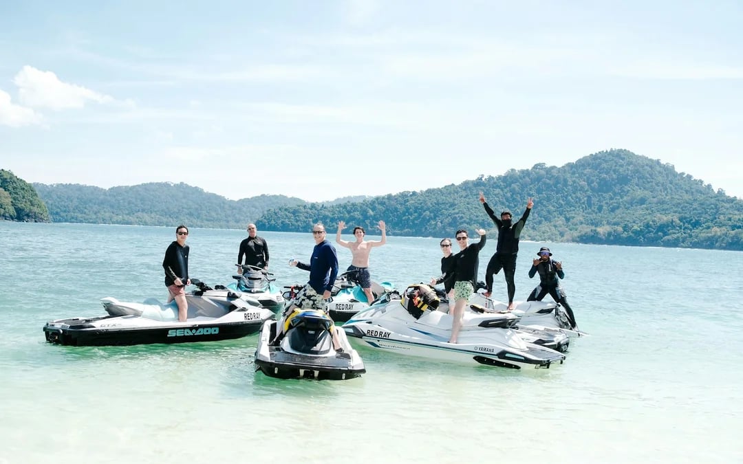 Langkawi Guided Jet Ski Tour to Pulau Tuba Mangroves with Drone Video and Hotel Transfers Image 7