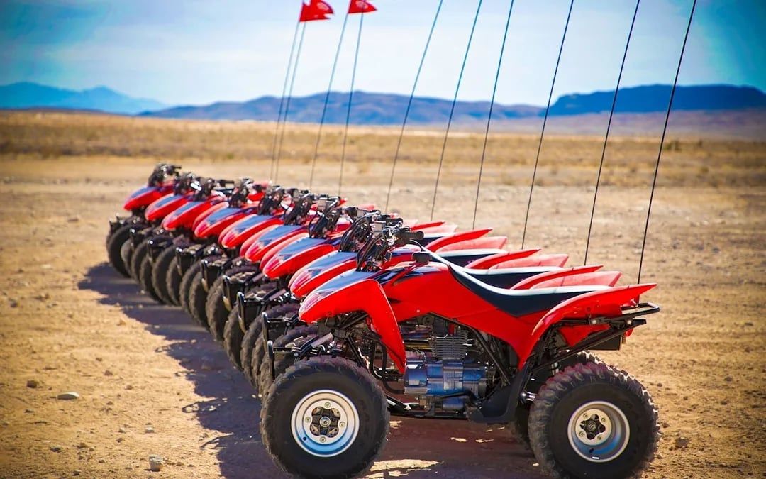 Las Vegas Guided ATV Tour on Real Sand Dunes with Off-Road Terrain and Elevation Changes Image 3