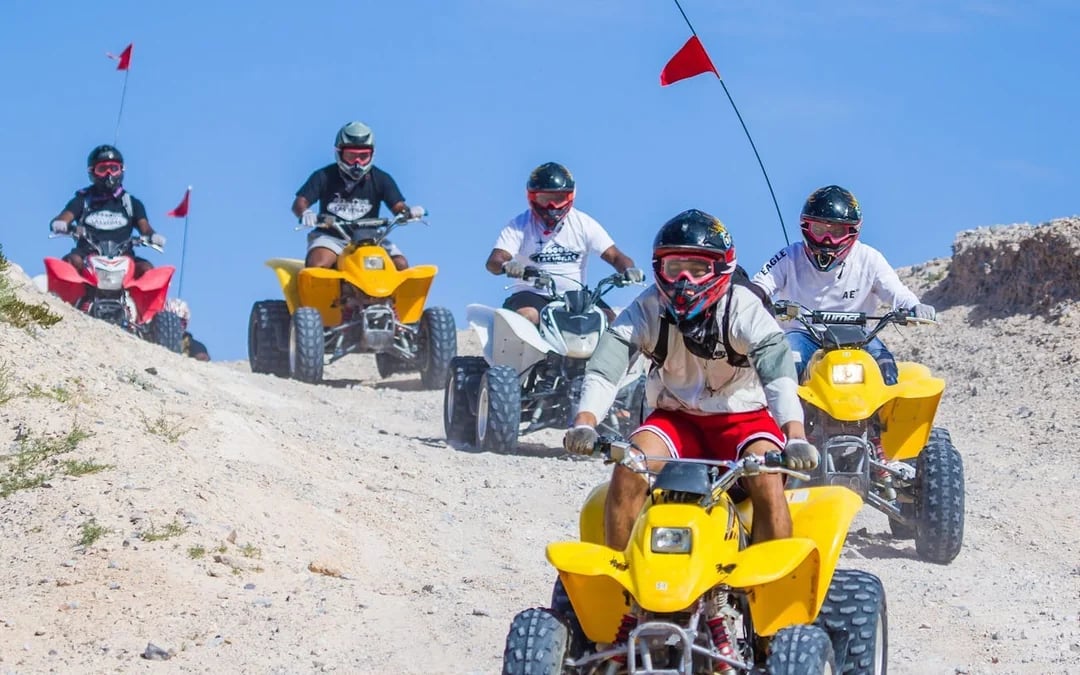 Las Vegas Guided ATV Tour on Real Sand Dunes with Off-Road Terrain and Elevation Changes Image 5