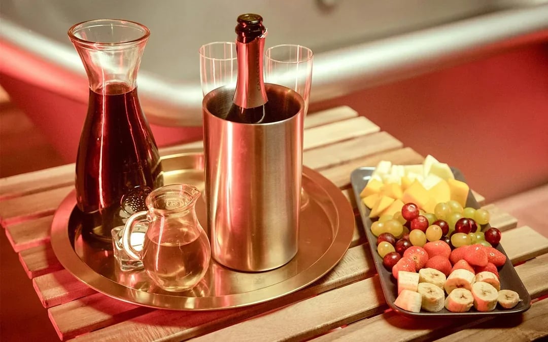 Letna Beer and Wine Spa with Salt Cave Access and Unlimited Drinks Image 7