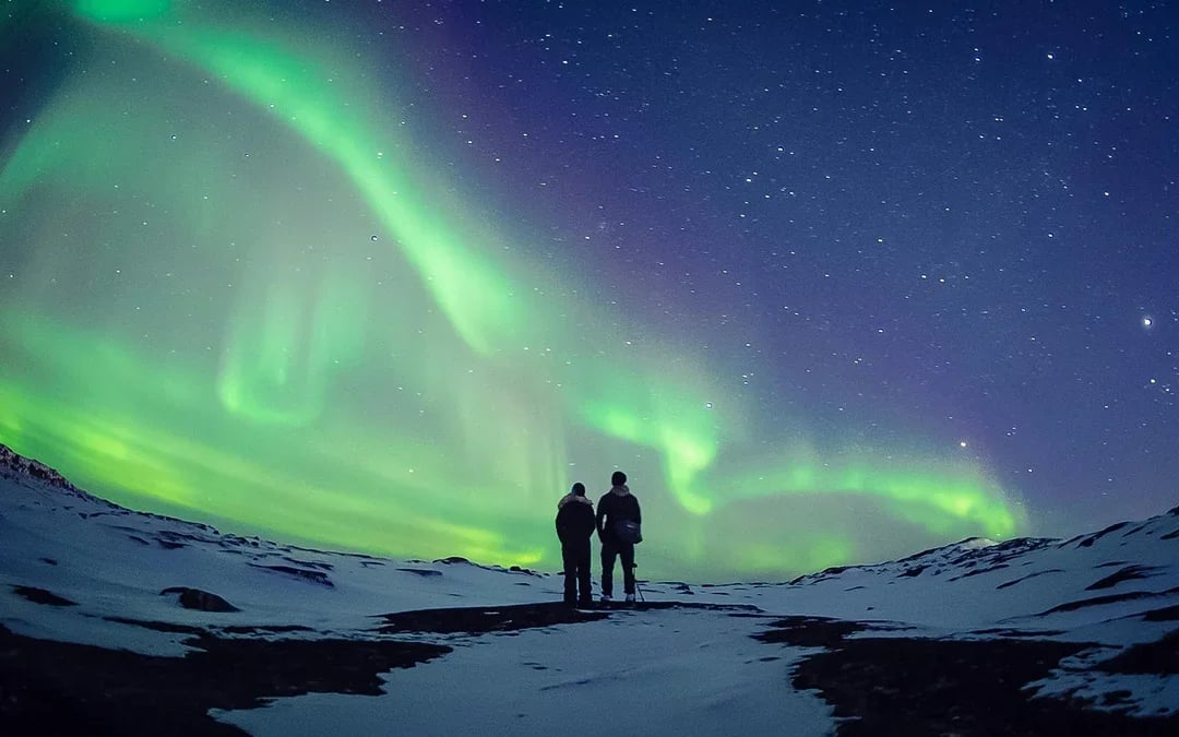 Levi: Northern Lights with Campfire & Barbecue Image 5