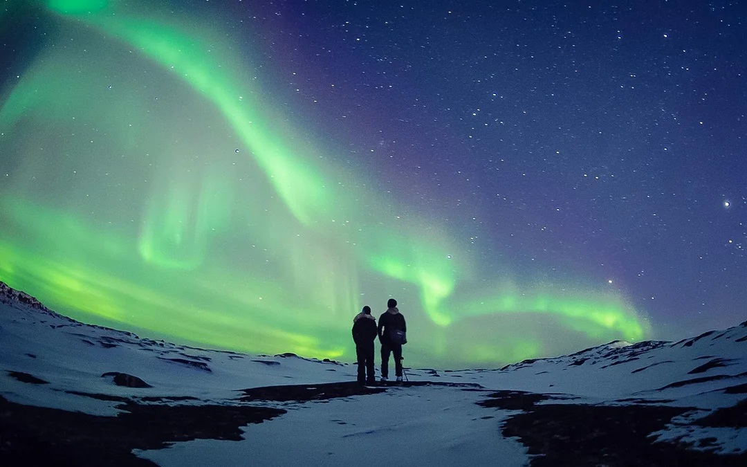Levi: Northern Lights with Campfire & Barbecue Image 5