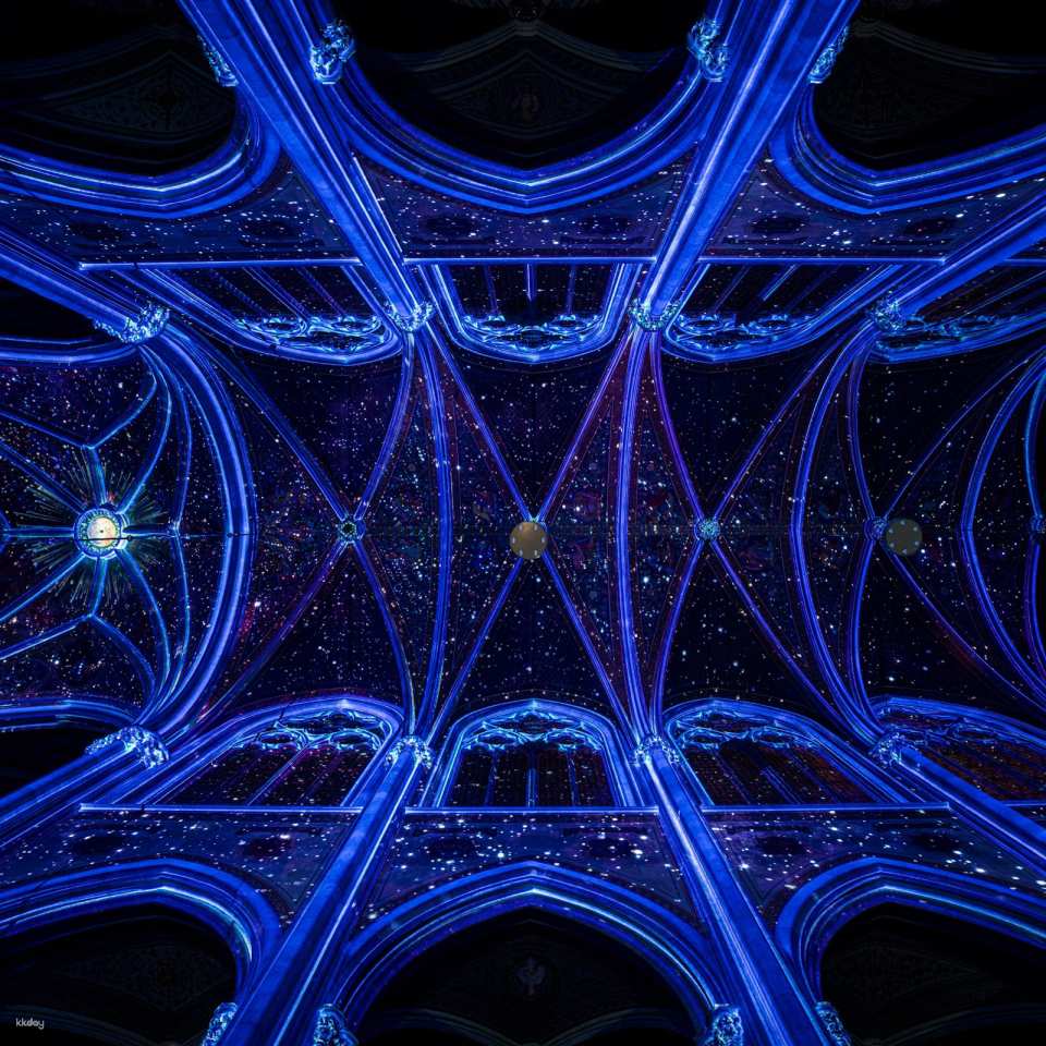 Light of Creation Immersive Light Show at Votive Church Vienna