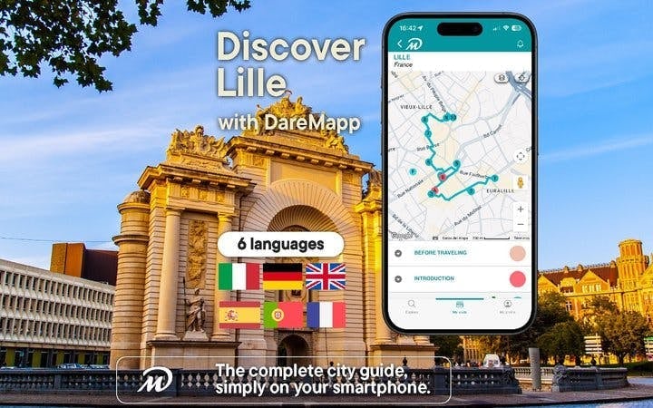 Lille Self-Guided Walking Tour on Mobile App Image 4