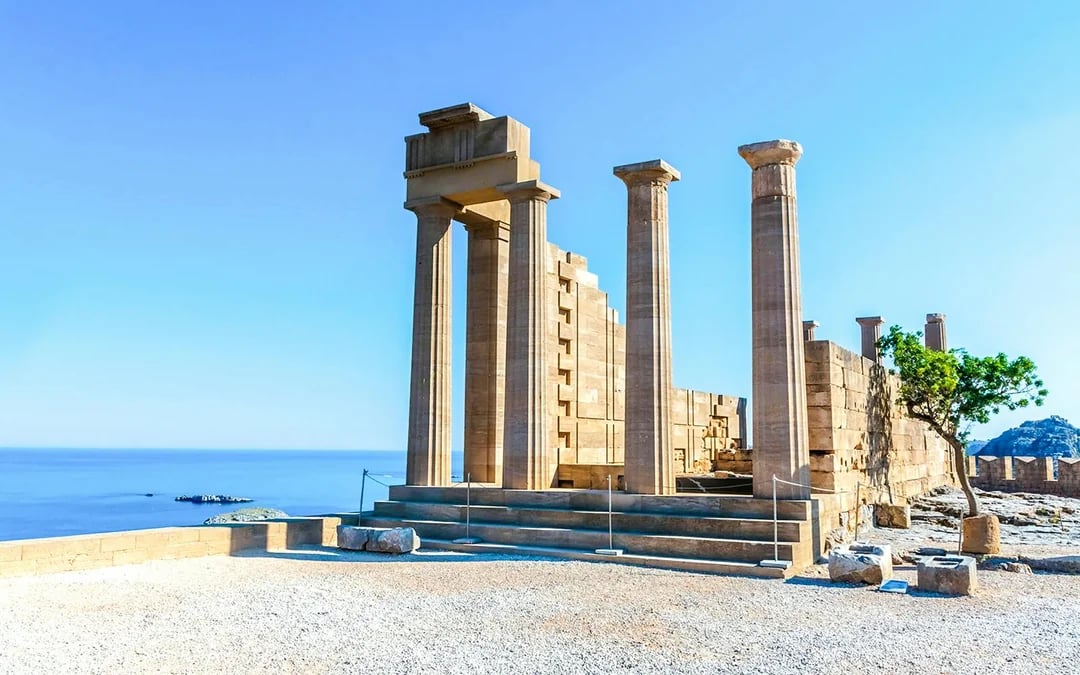 Lindos Acropolis Guided Tour with Hotel Pickup Image 1