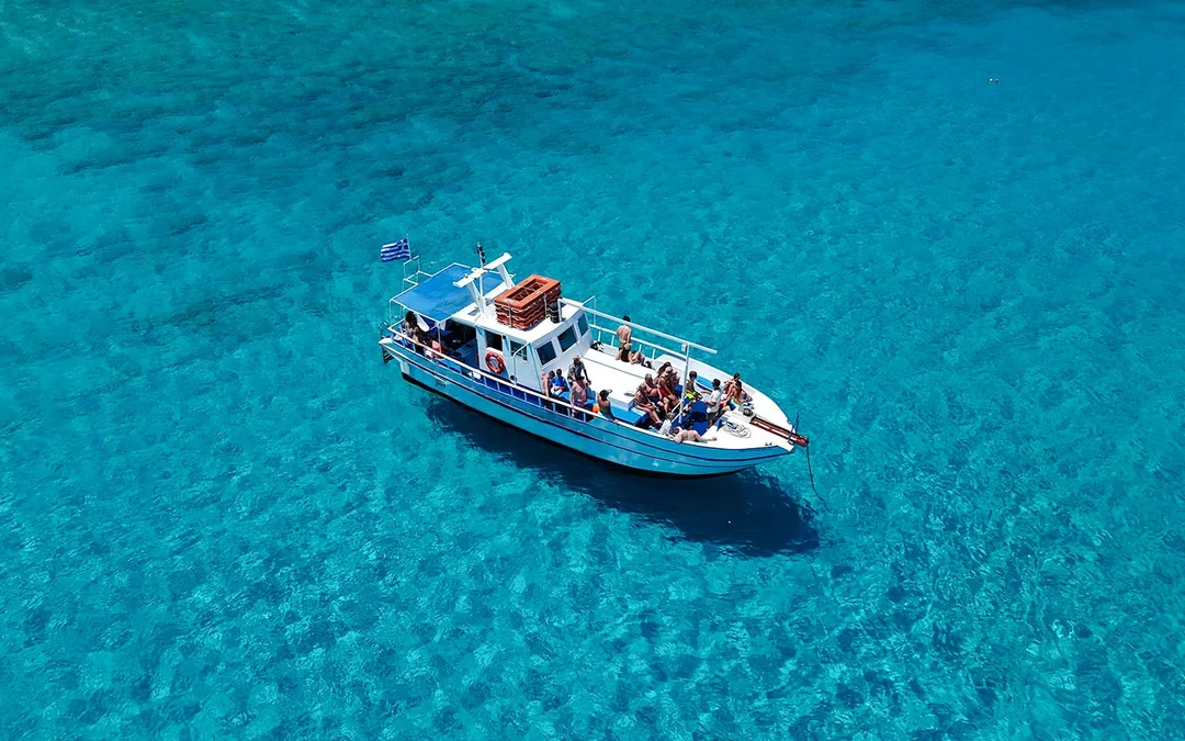 Lindos, Pefkos: All-Inclusive Swim & Snorkel Boat Cruise Image 1