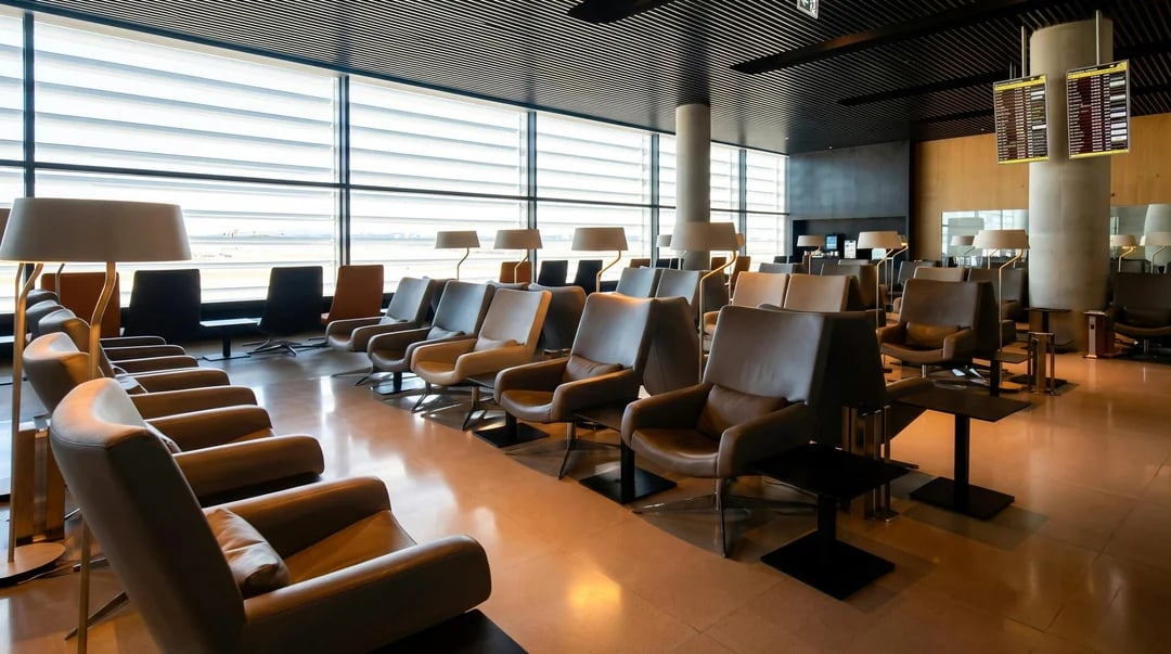 Lisbon Airport: ANA Lounge at Terminal 1 Image 2