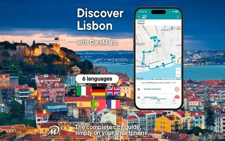 Lisbon Self-Guided Walking Tour on Mobile App Image 1