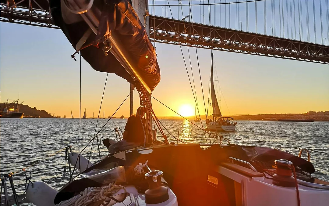 Lisbon Small-Group Sailing Tour on Tagus River Image 11