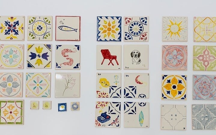 Lisbon Tile Painting Workshop in Artist’s Studio with Local Artist Guidance and Materials Included Image 6