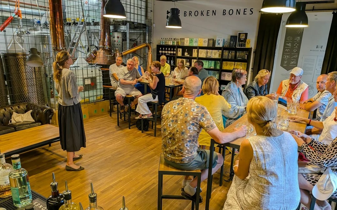 Ljubljana Broken Bones Distillery Guided Spirits Tasting Image 1
