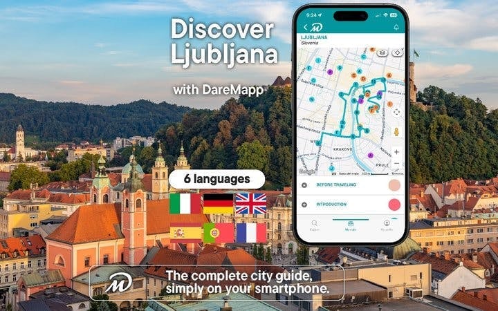 Ljubljana Self-Guided Walking Tour on Mobile App Image 2
