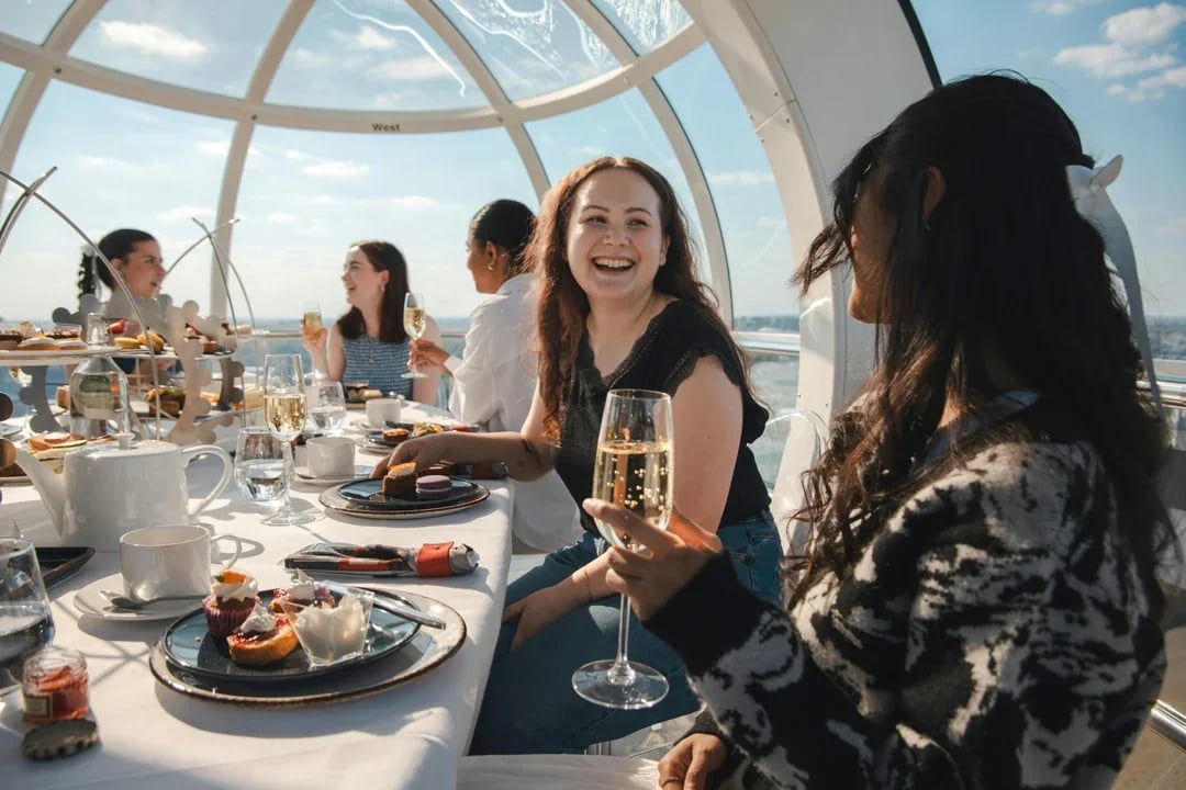 London Eye Afternoon Tea Experience Image 7