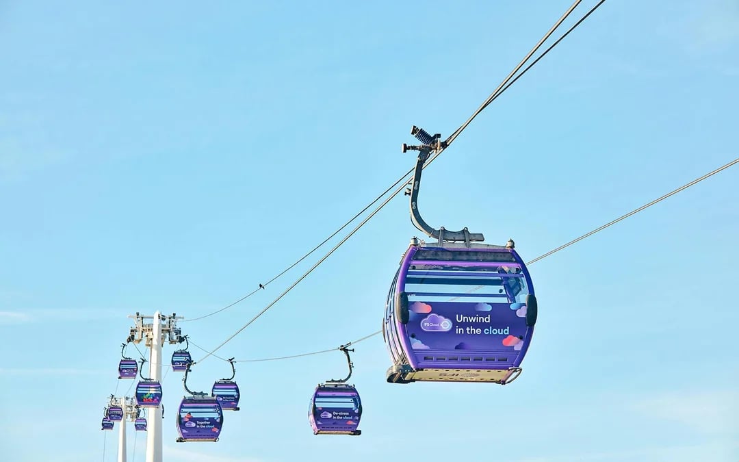 London IFS Cloud Cable Car: Champagne Experience Tickets Image 6