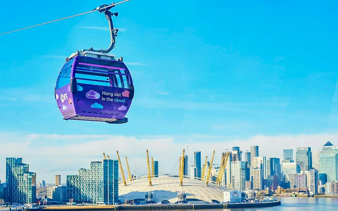 London IFS Cloud Cable Car Tickets Image 1