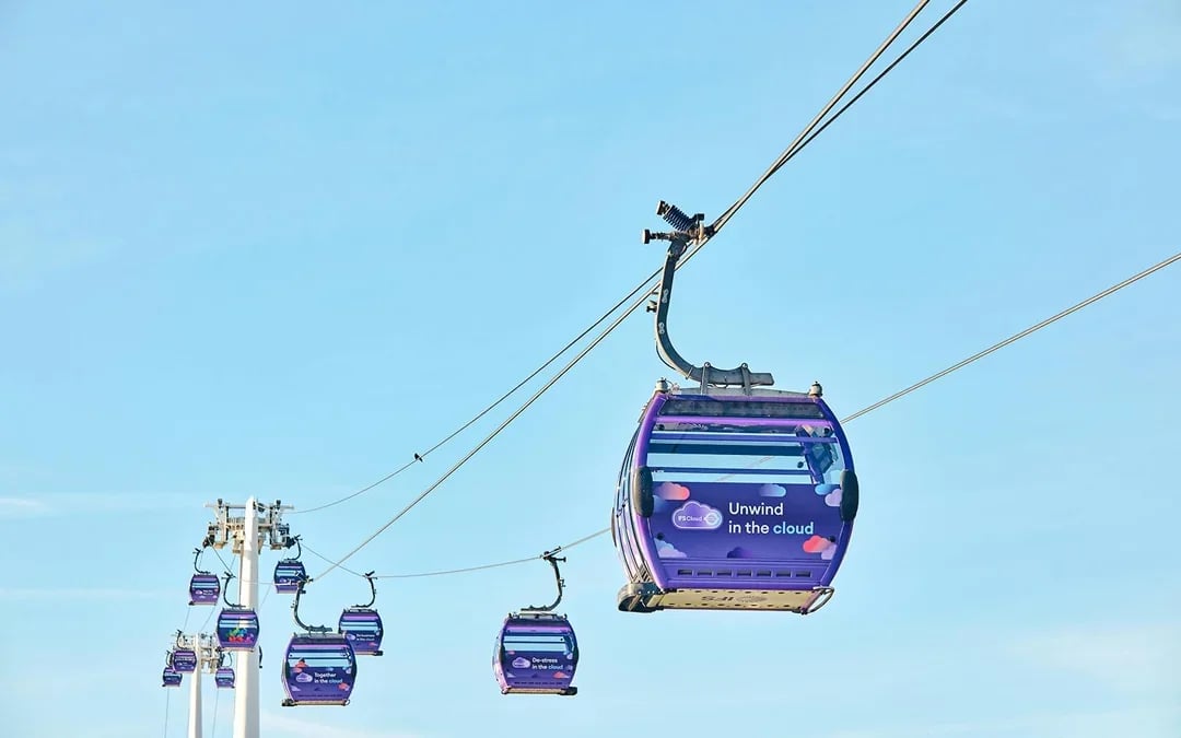 London IFS Cloud Cable Car Tickets Image 7