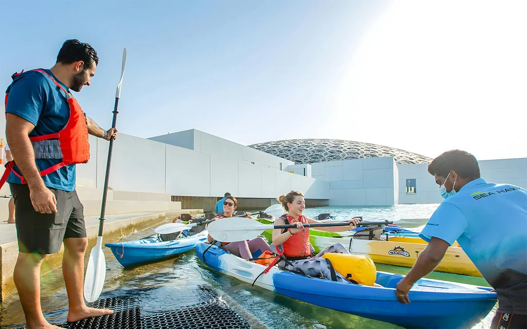 Louvre Abu Dhabi Guided Kayak Tour Image 2