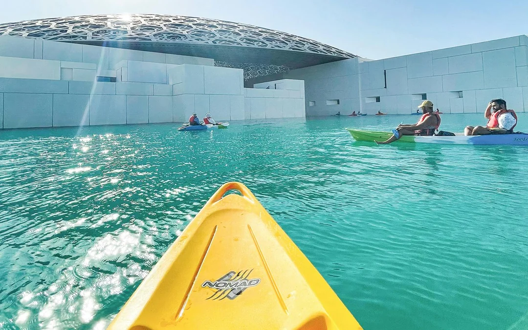Louvre Abu Dhabi Guided Kayak Tour Image 4