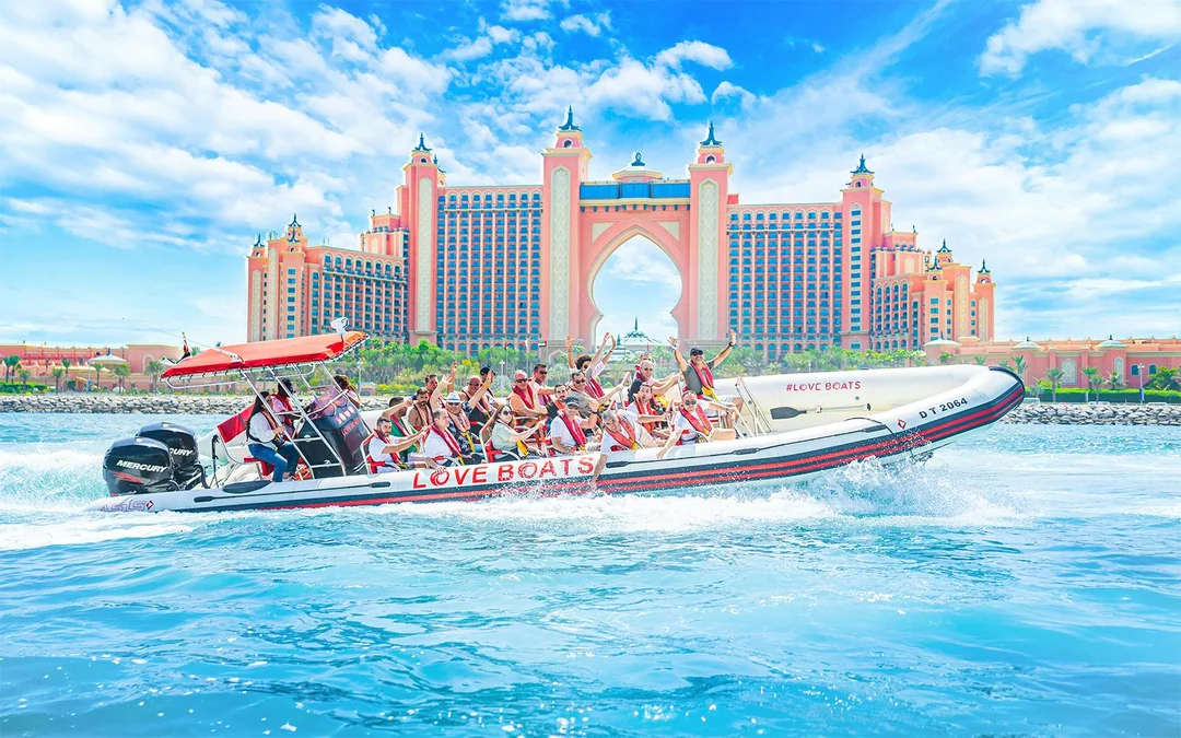Love Boats Palm Jumeirah 60/75/90 Minutes Tour Image 1
