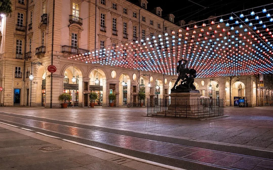 Luci d’Artista Guided Walking Tour of Turin with Bicerin Image 5