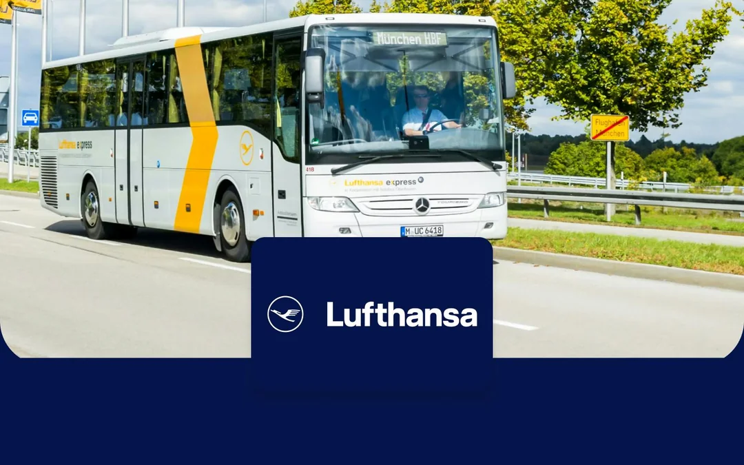 Lufthansa Express Bus One-Way Tickets: Munich Airport to/from Munich City Image 1