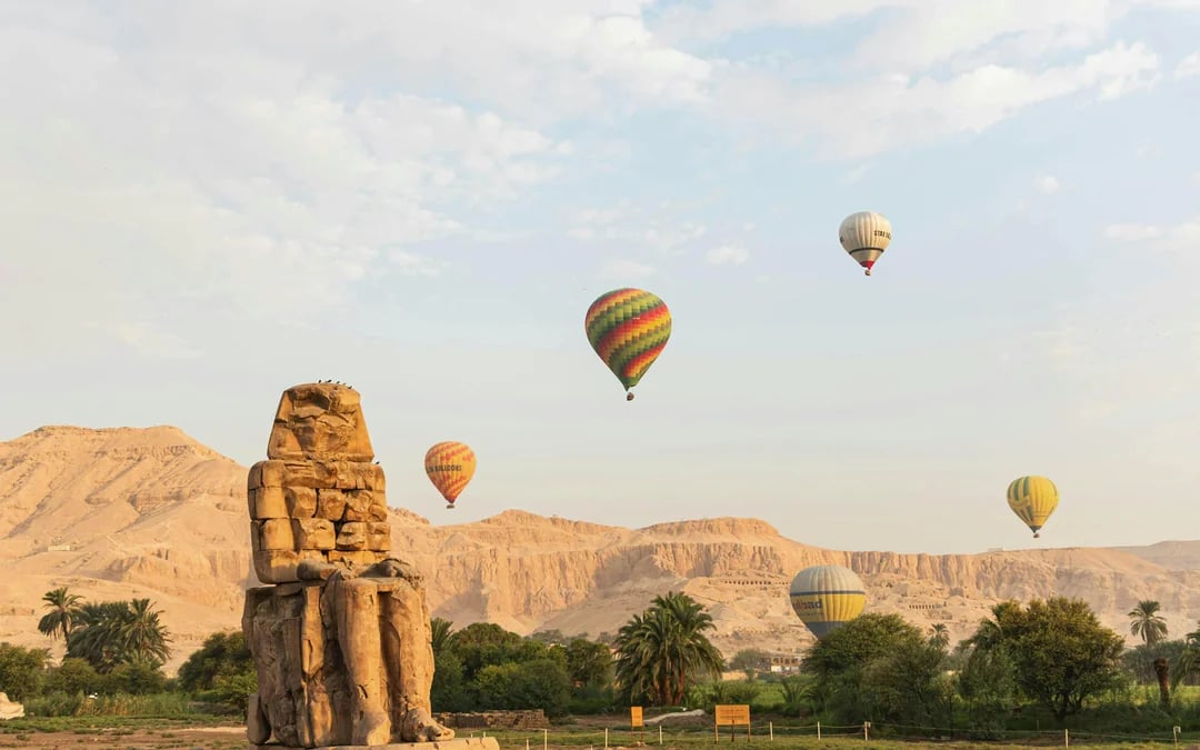 Luxor Sunrise Hot Air Balloon Flight Image 1