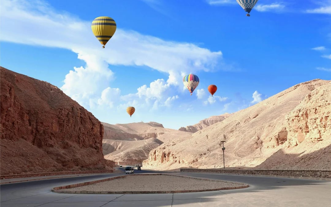 Luxor Sunrise Hot Air Balloon Flight Image 5