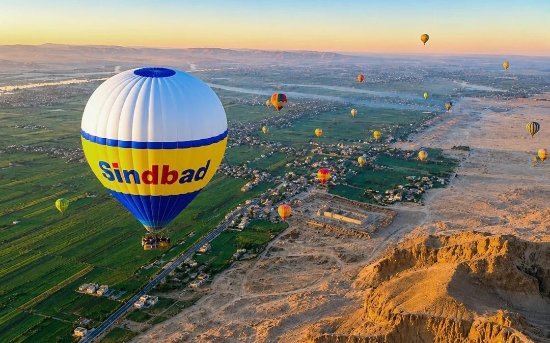 Luxor Sunrise Hot Air Balloon Flight Image 7