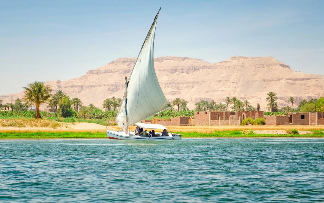 Luxor Sunset Felucca Ride on the Nile with Private Hotel Transfers Image 1