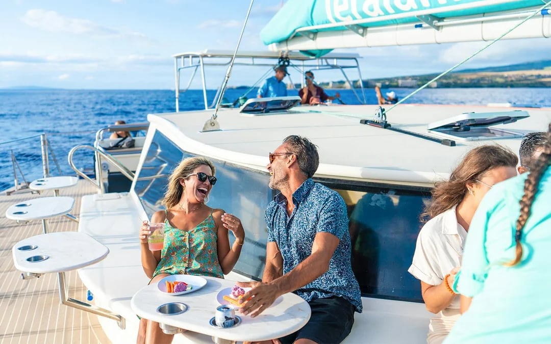 Luxury West Maui Snorkel Sail with Open Bar and BBQ Lunch Image 3