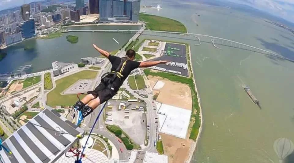 Macau Tower - Skywalk Experience, Bungy Jump, Skydiving Tickets | Including Macau Tower Observation Deck Tickets
