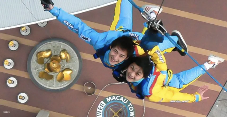 Macau Tower - Skywalk Experience, Bungy Jump, Skydiving Tickets | Including Macau Tower Observation Deck Tickets