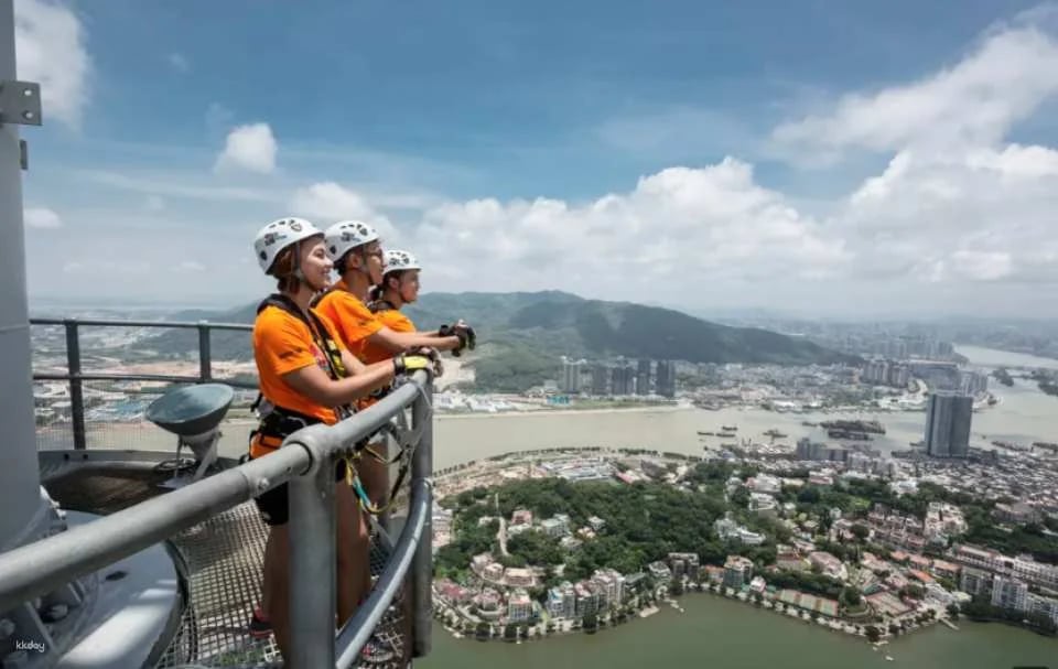 Macau Tower - Skywalk Experience, Bungy Jump, Skydiving Tickets | Including Macau Tower Observation Deck Tickets