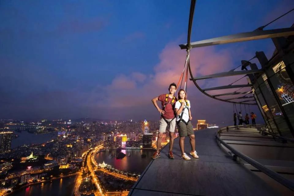 Macau Tower - Skywalk Experience, Bungy Jump, Skydiving Tickets | Including Macau Tower Observation Deck Tickets