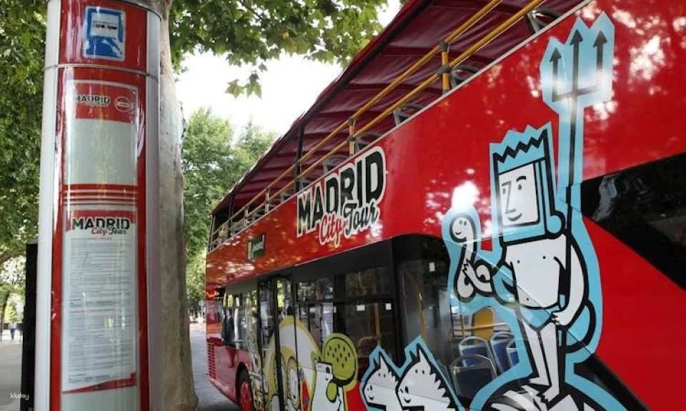 Madrid city tour hop-on hop-off bus tickets: one day and two days
