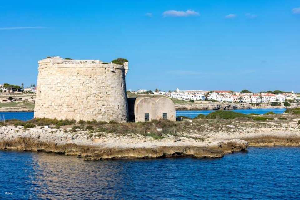 Mahon Harbour Yellow Catamarans cruise with underwater views