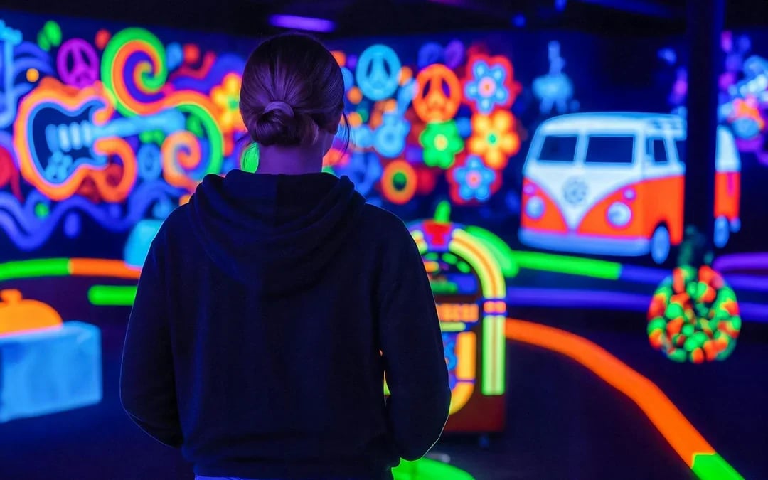 Mall of America: Rock of Ages Blacklight Mini Golf Tickets Image 2