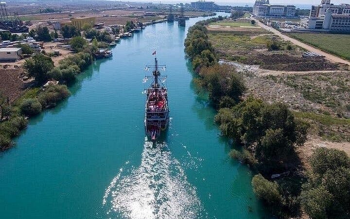 Manavgat River Boat Waterfall & Market Tour from Side Image 1