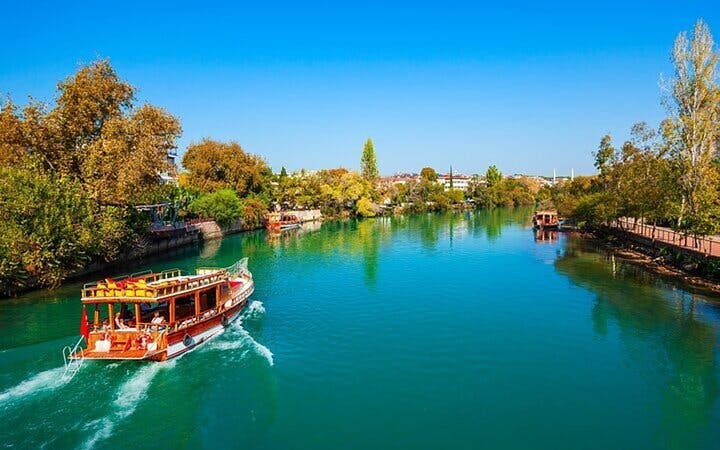 Manavgat River Boat Waterfall & Market Tour from Side Image 2