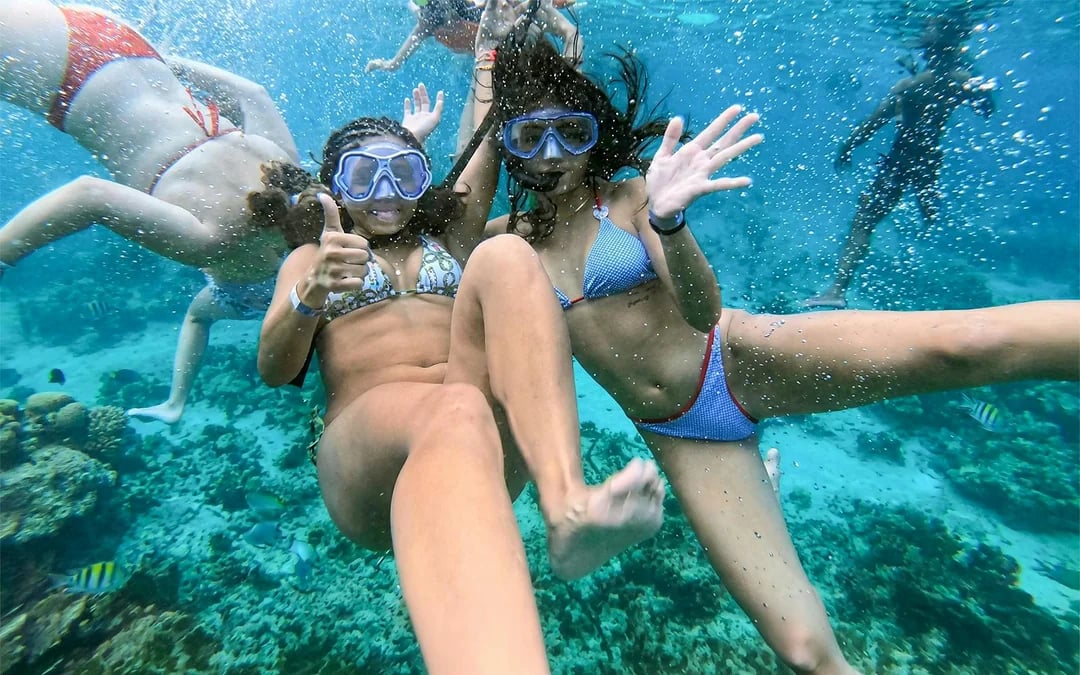 Mansa Bay Private Island: Swim with Pigs Half Day Trip with Snorkelling & Lunch Image 2