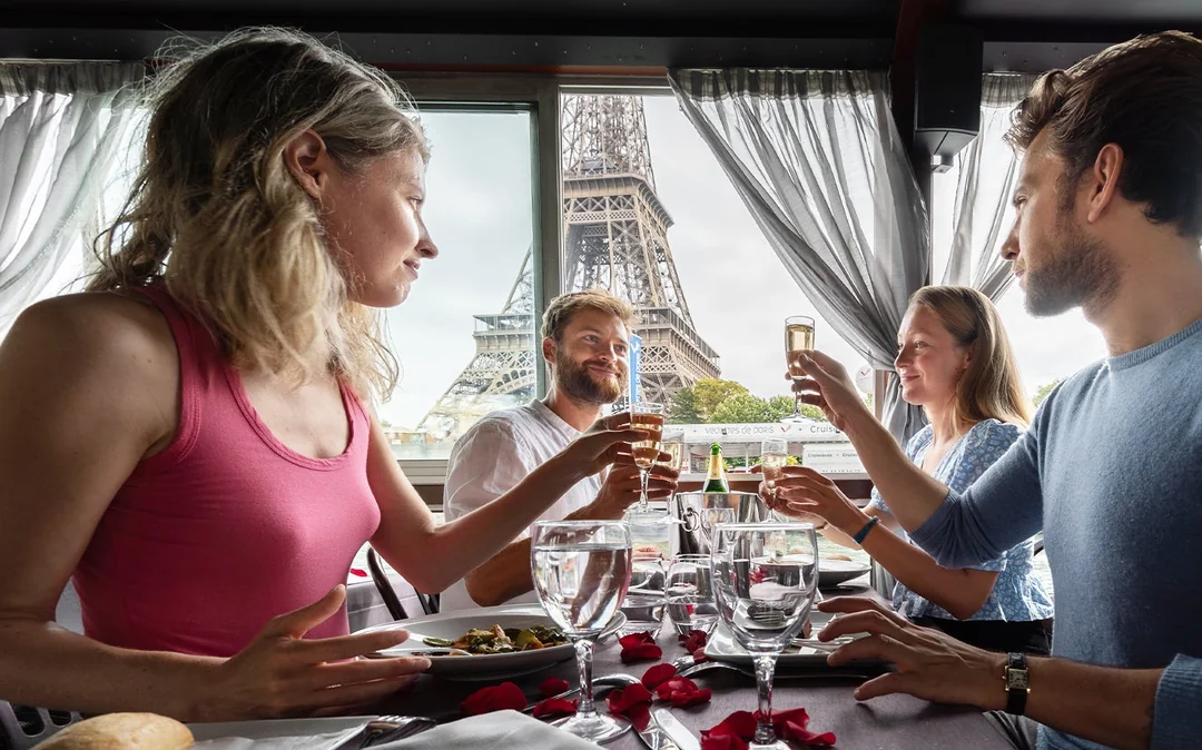 Marina Seine River Lunch Cruise with Brasserie Menu Image 2