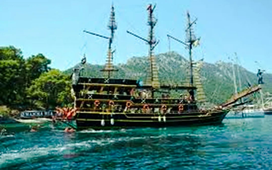 Marmaris Pirate Boat Trip with Lunch, Local Alcoholic Drinks and Hotel Transfers Image 2
