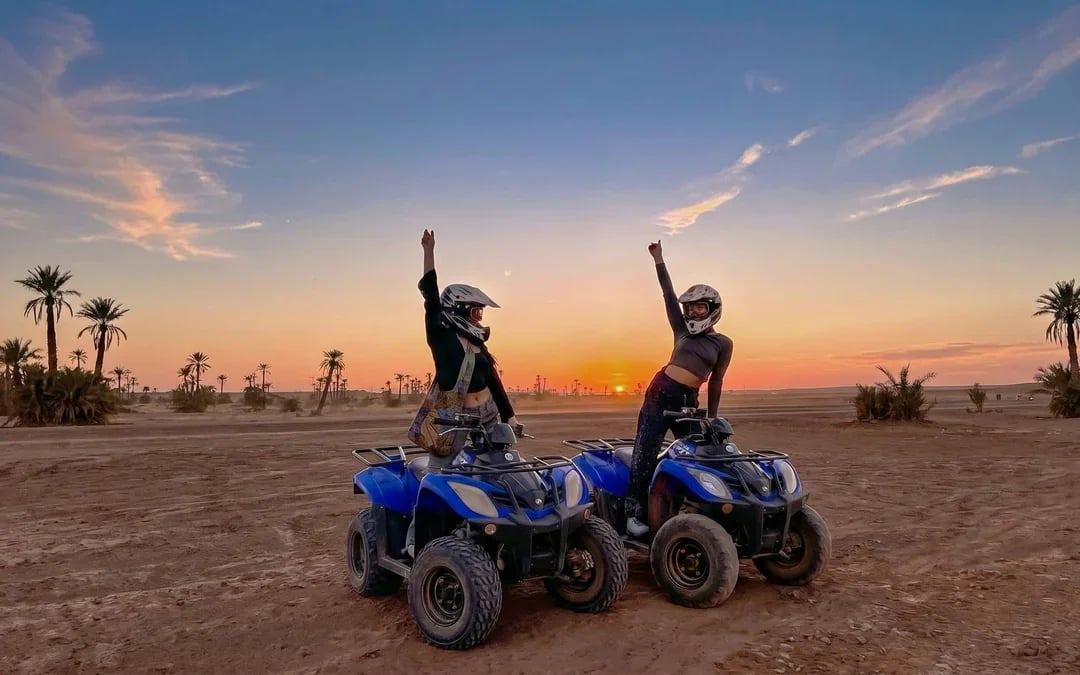Marrakech Palm Grove 2-Hour Quad Biking Experience with Transfers Image 1