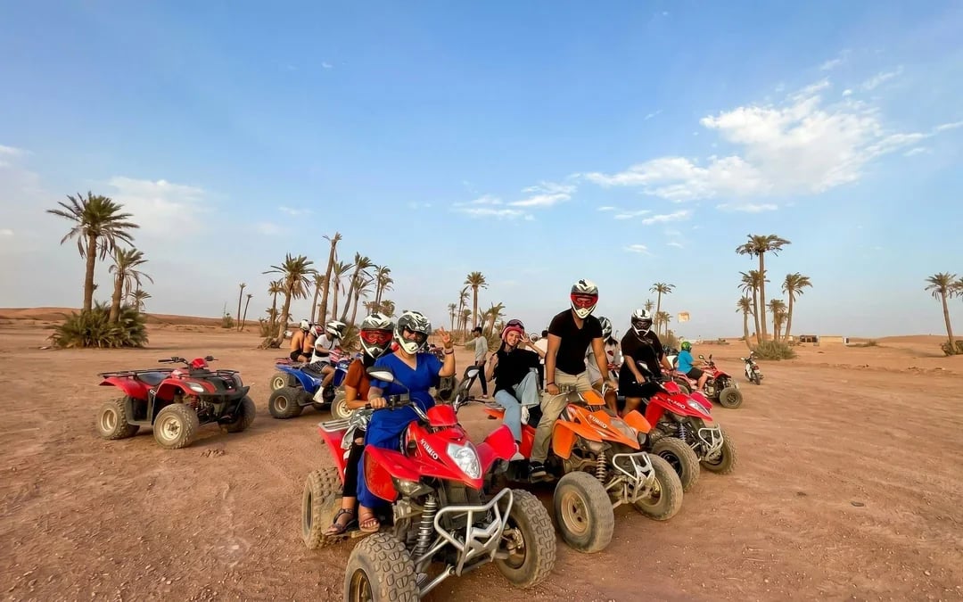 Marrakech Palm Grove 2-Hour Quad Biking Experience with Transfers Image 2