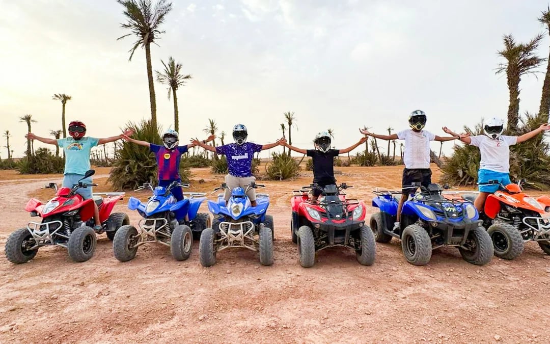 Marrakech Palmeraie Guided Quad Bike Tour with Moroccan Tea Image 4
