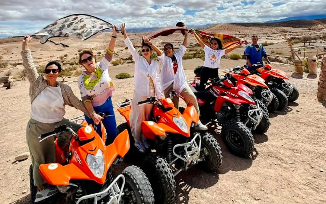 Marrakech Palmeraie Guided Quad Bike Tour with Moroccan Tea Image 6